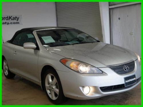 2005 toyota solara sle convertible 3.3l, leather, 129k mi., 1-owner
