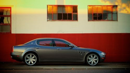 2007 maserati quattroporte sport gt low miles warranty loaded perfect condition