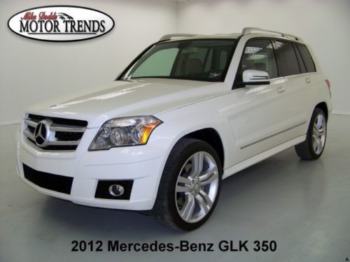 2012 mercedes benz glk350 navigation bluetooth leather alloys roof rack 19k