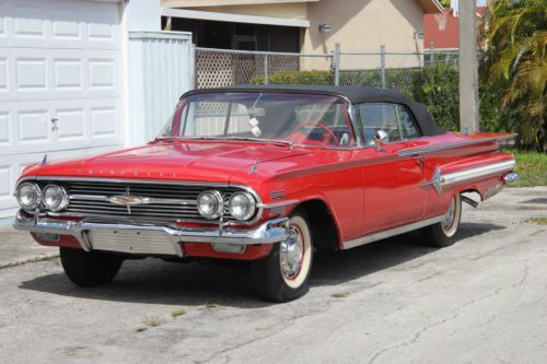 1960 chevrolet impala convertible