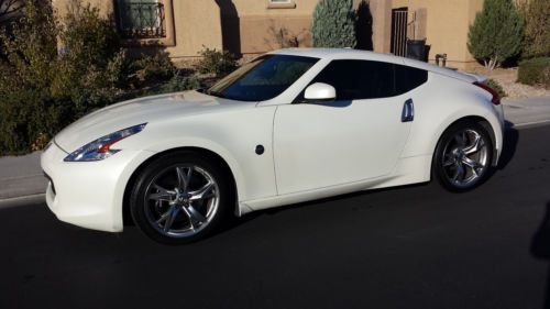 2011 370z pearl white touring w/sport pkg. stillen upgrades - excellent cond !!!