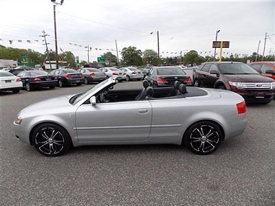 2005 audi s4 convertible we finance! clean car fax clean title best price!