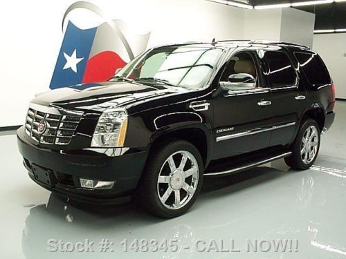 2012 cadillac escalade lux awd sunroof nav dvd 22&#039;s 31k texas direct auto