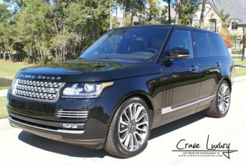 Range rover hse sc autobiography leather navigation