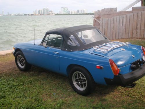 1973 mgb convertible california car