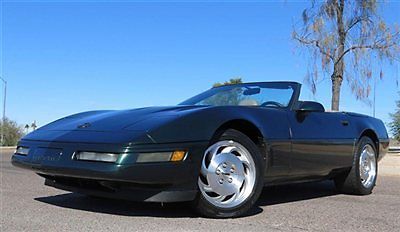 No reserve 1996 chevrolet corvette convertible automatic low miles very clean!!!