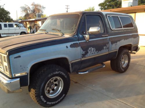 1986 chevrolet 4x4 k-5 blazer