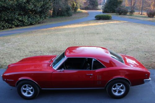 1968 pontiac firebird.....nice red paint....lot of good stuff
