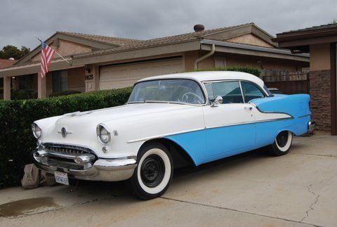 1955 oldsmobile eighty-eight 2 door hardtop