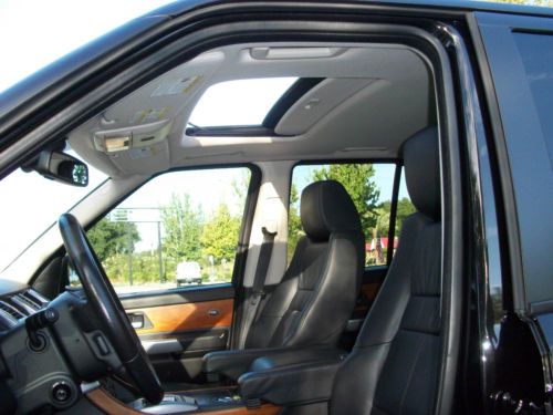 2009 Land Rover Range Rover Sport Supercharged Sport Utility 4-Door 4.2L, image 9