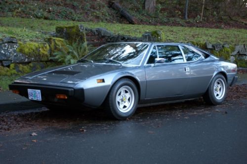 1975 dino 308 gt4 - recent service, rare factory metallic gray