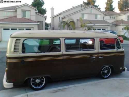 1978 volkswagen baywindow bus kombi original patina no rust bmr rims