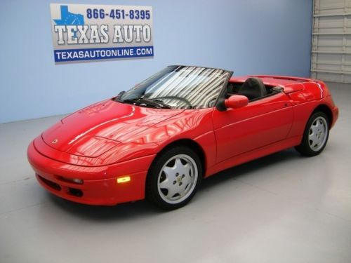 We finance!!! 1991 lotus elan se convertible turbo 5-speed 46k mi cd texas auto