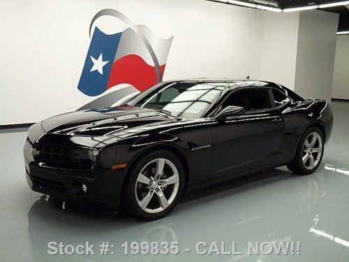 2013 chevy camaro lt 3.6l v6 automatic 20&#034; wheels 9k mi texas direct auto