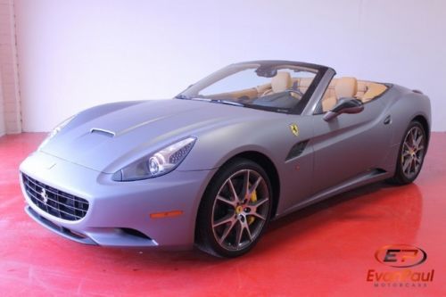 Matte grey/ carbon fiber 1 of a kind ferrari california, 1 owner, loaded