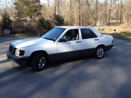 1989 mercedes 190e 2.6l new tires thru a rod engine toast many good parts