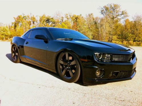 2011 2010 camaro ss black lowered slammed leather low miles air ride bag bagged