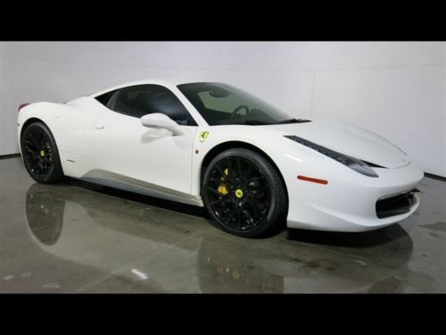 2014 ferrari 458 italia carbon fiber power hifi electric seats parking camera