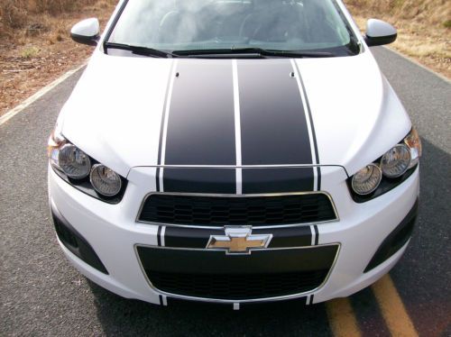 2012 chevrolet sonic lt sedan 4-door 1.8l custom one of a kind