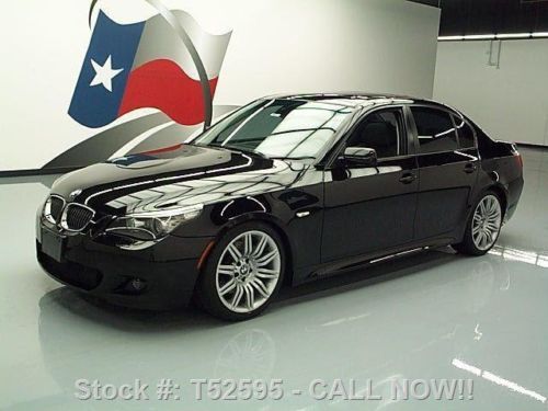 2008 bmw 550i sport sedan auto sunroof navigation 61k texas direct auto