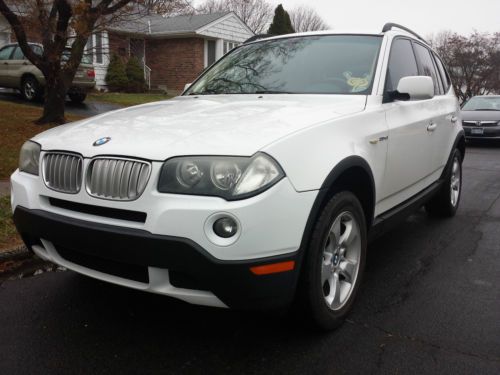 2007 bmw x3 3.0si sport utility 4-door 3.0l