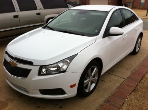 2013 chevrolet cruze lt2 sedan auto 7800 miles nav, heated  leather seats loaded