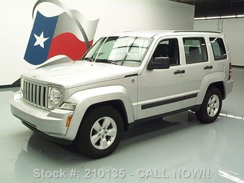 2012 jeep liberty sport 4x4 v6 cruise ctl alloys 35k mi texas direct auto