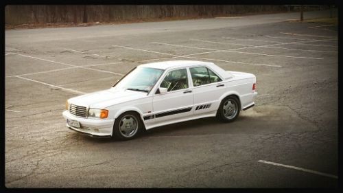 Mercedes-benz 190e w201 2.6l, restored! amg body kit, lorinzer rims! e30 m3 era