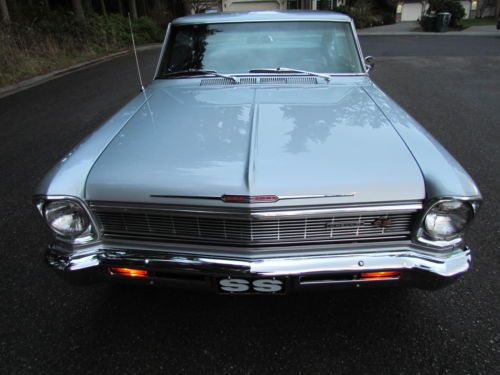 1966 Chevrolet Nova SS Beautiful Restoration L79 327 350HP, image 9