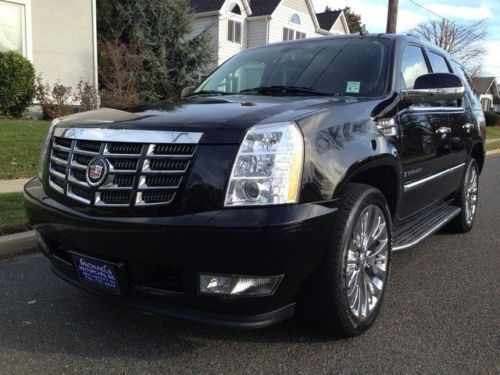 CADILLAC ESCALADE BLACK LEATHER NAVI AWD CHROME WHEELS, US $29,995.00, image 2
