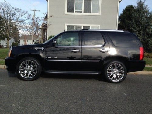 CADILLAC ESCALADE BLACK LEATHER NAVI AWD CHROME WHEELS, US $29,995.00, image 3