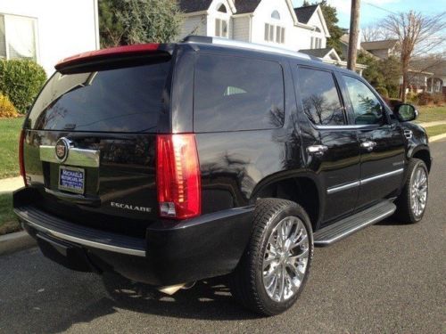 CADILLAC ESCALADE BLACK LEATHER NAVI AWD CHROME WHEELS, US $29,995.00, image 6
