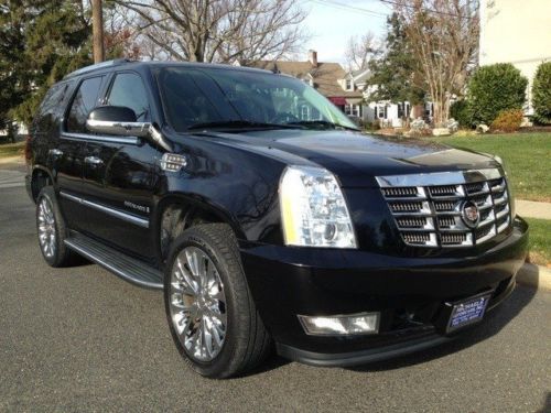 CADILLAC ESCALADE BLACK LEATHER NAVI AWD CHROME WHEELS, US $29,995.00, image 8