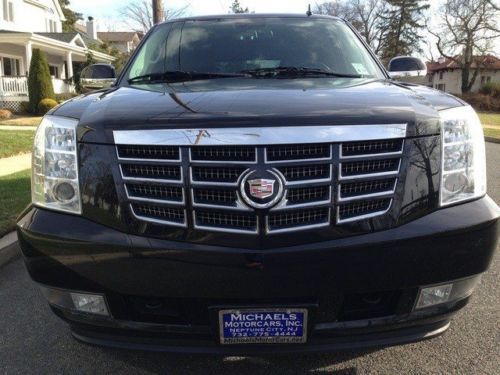 CADILLAC ESCALADE BLACK LEATHER NAVI AWD CHROME WHEELS, US $29,995.00, image 9