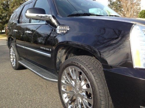 CADILLAC ESCALADE BLACK LEATHER NAVI AWD CHROME WHEELS, US $29,995.00, image 45