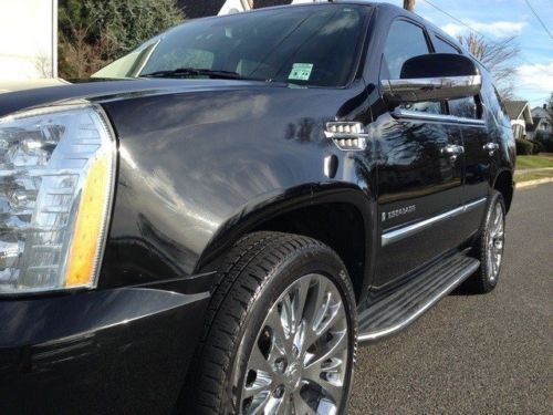 CADILLAC ESCALADE BLACK LEATHER NAVI AWD CHROME WHEELS, US $29,995.00, image 46