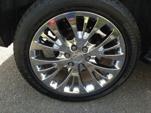 CADILLAC ESCALADE BLACK LEATHER NAVI AWD CHROME WHEELS, US $29,995.00, image 56