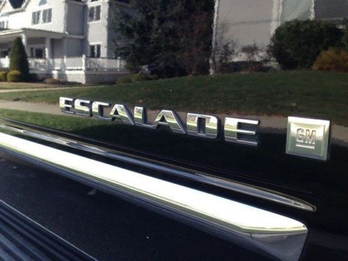 CADILLAC ESCALADE BLACK LEATHER NAVI AWD CHROME WHEELS, US $29,995.00, image 58