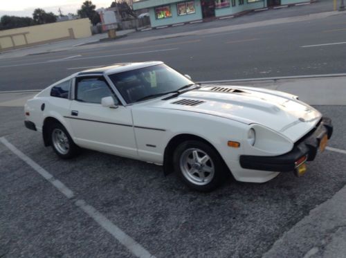 White 1981 datsun 280zx