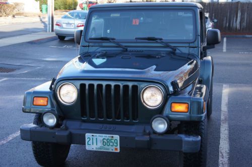 2003 jeep wrangler sahara sport utility 2-door 4.0l