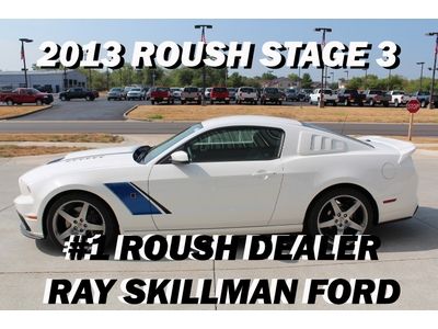 2013 roush stage 3 tvs2300 supercharged 5.0 302 13 rs3 track package v8