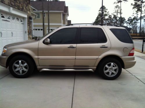 2002 mercedes-benz ml500 awd suv w163