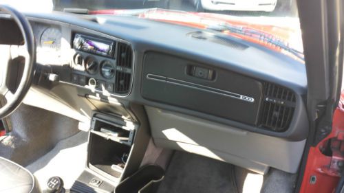 1991 Saab 900 S Turbo Convertible 2-Door 2.0L, image 14