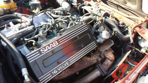1991 Saab 900 S Turbo Convertible 2-Door 2.0L, image 17