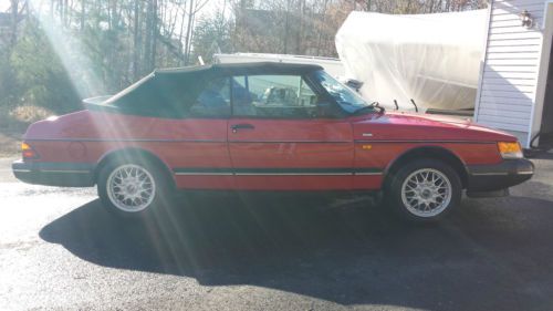 1991 Saab 900 S Turbo Convertible 2-Door 2.0L, image 24
