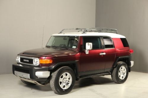 2007 toyota fj cruiser 4x4 alloys premium sound offroad pkg roofrack