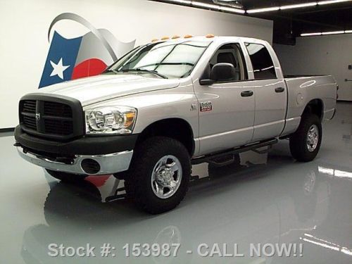 2008 dodge ram 2500 quad cab diesel 4x4 side steps 60k texas direct auto