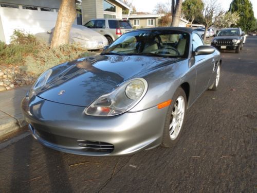 Porsche boxster roadster base 2003, manual 5 speed, bose, 17 inches wheels