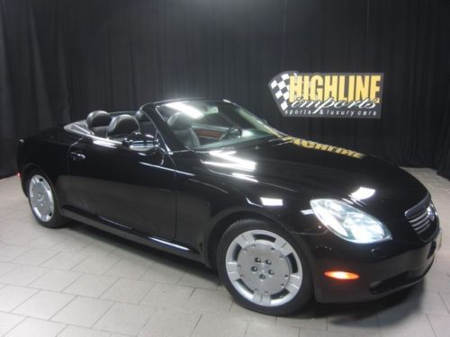 2002 lexus sc430 retractable hardtop convertible, 300hp v8, navigation