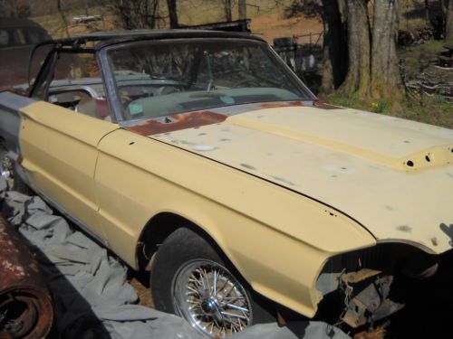 1964 thunderbird convertible  no reserve